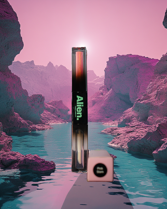 ALIEN TWERK PINK STARS LIP GLOSS